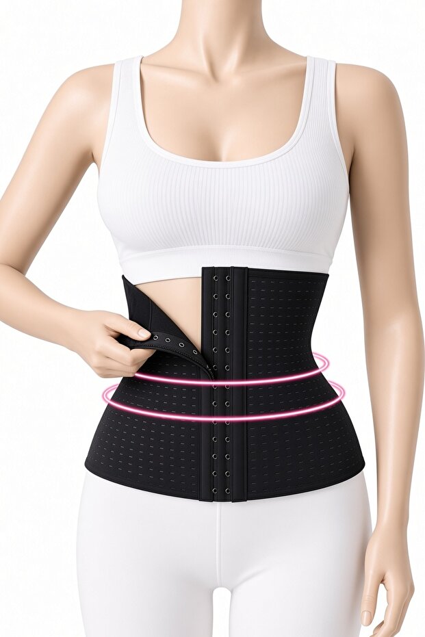 Women's Underwire Maternity Corset Postpartum Abdominal Waist Tightening Corset with Adjustable Snaps - 5070