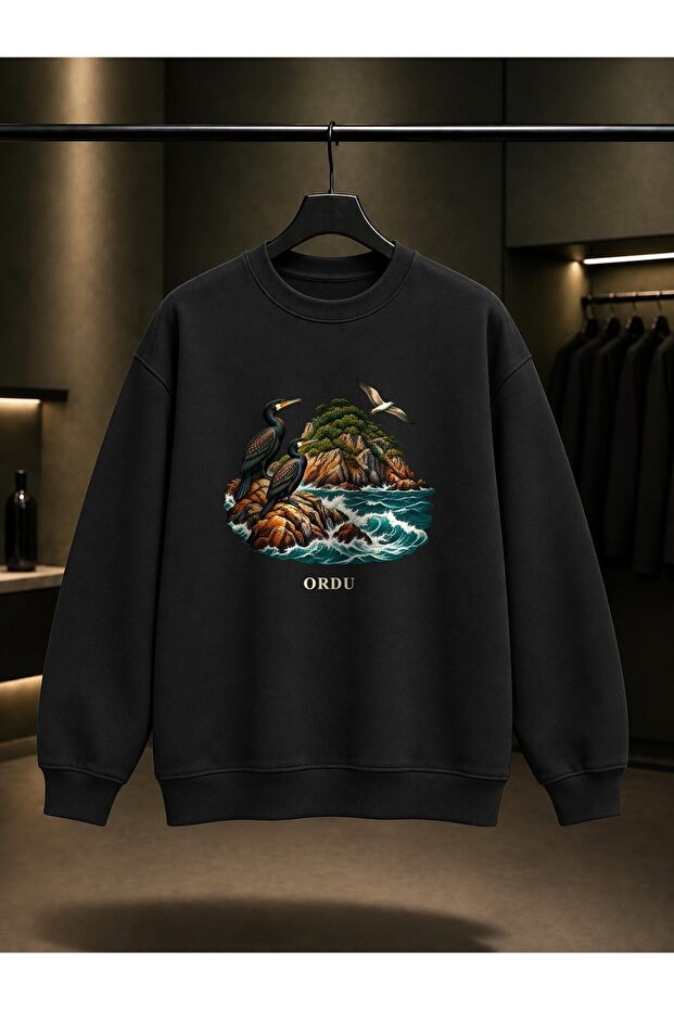 Army Hoynat Island Printed Unisex 100% Cotton Sweatshirt