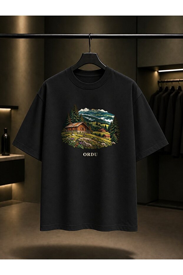 Army Camp Yaylas Printed Unisex 100% Cotton T-Shirt