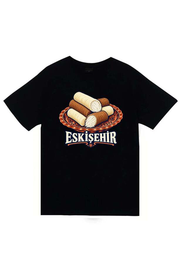Eskişehir Met Helvası Printed Unisex 100% Cotton T-Shirt