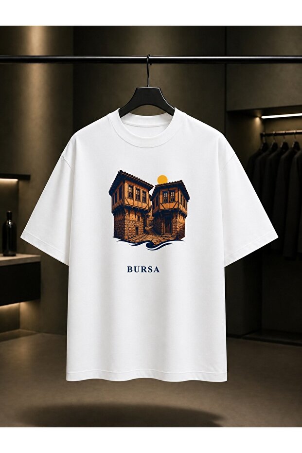 Bursa Cumalıkızık Printed Unisex 100% Cotton T-Shirt