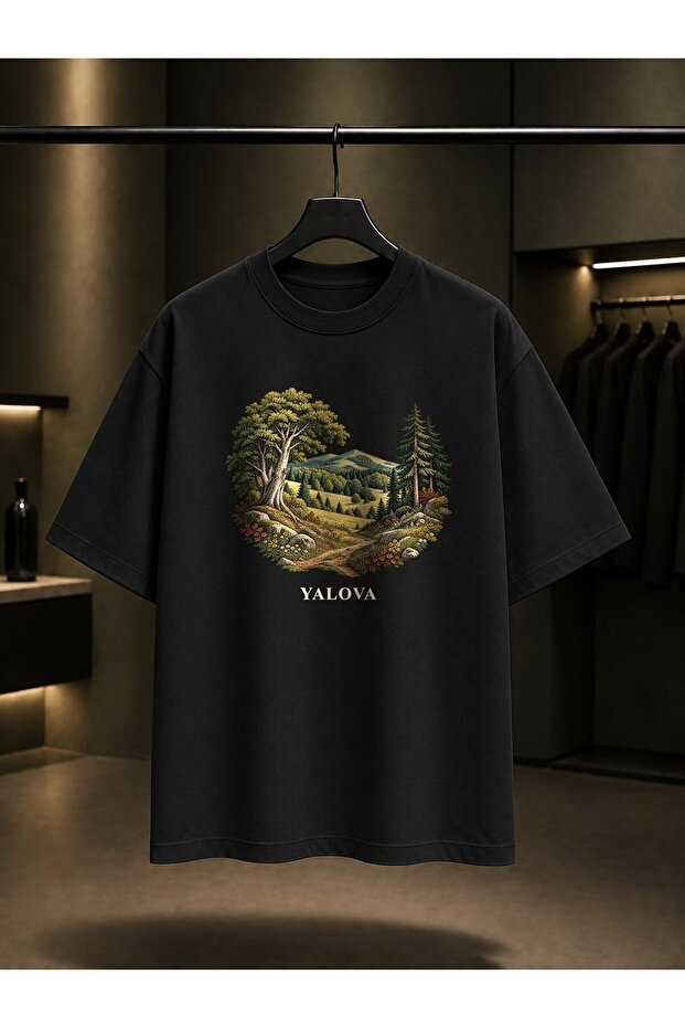 Yalova Delmece Printed Unisex 100% Cotton T-Shirt