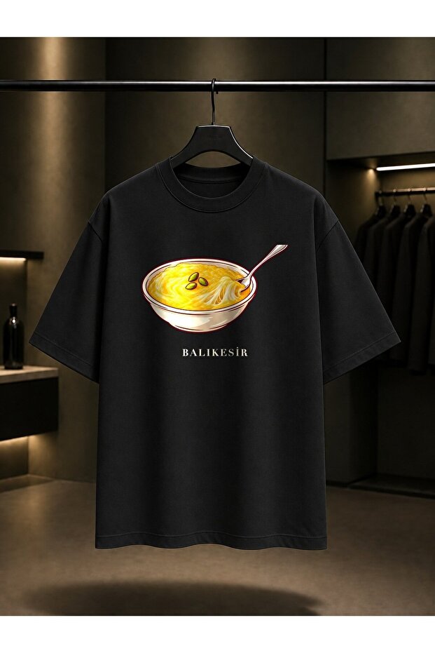 Balıkesir Höşmerim Printed Unisex 100% Cotton T-Shirt