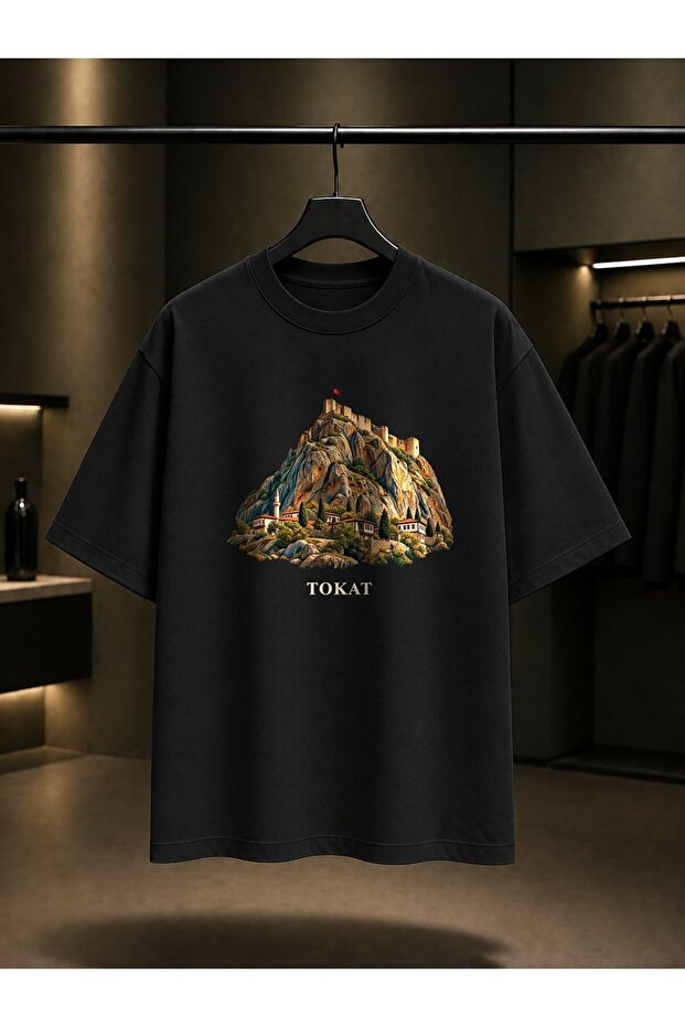Tokat Castle Printed Unisex 100% Cotton T-Shirt