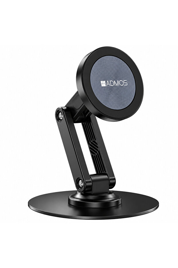 Magnetic Desktop Phone Stand | Adjustable 360° Folding Mobile Holder for Desk & Table