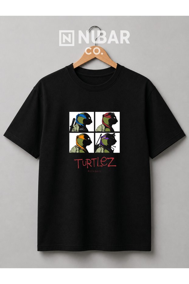 Ninja Turtles Vintage Unisex Premium Cotton Custom Design T-Shirt - High Quality Printing Tee