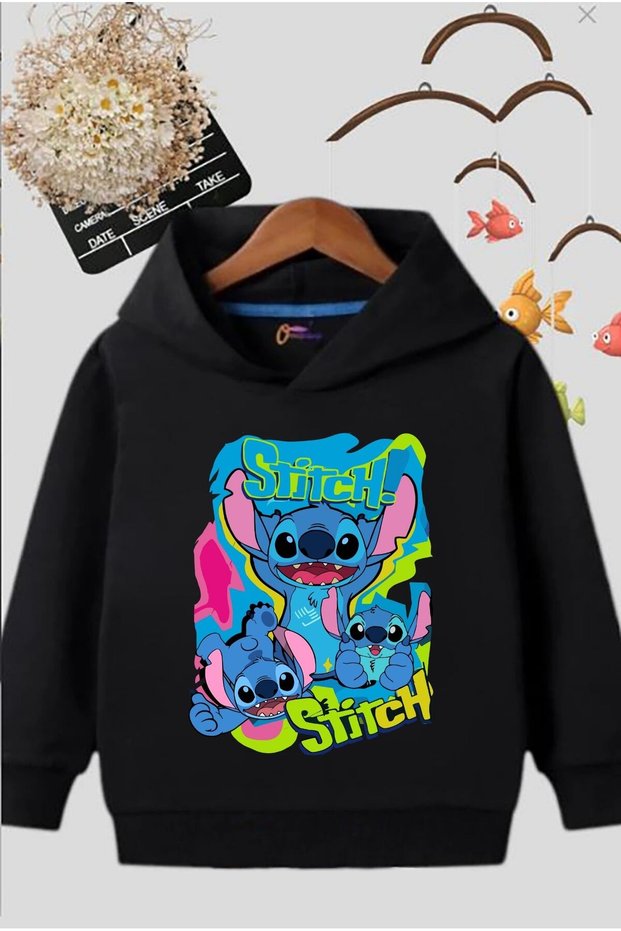 Printed Hooded Sweatshirt Children's
