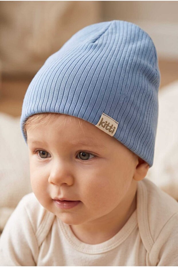 Kitti 0-12 Months Baby Boy & Child Combed Cotton Beanie