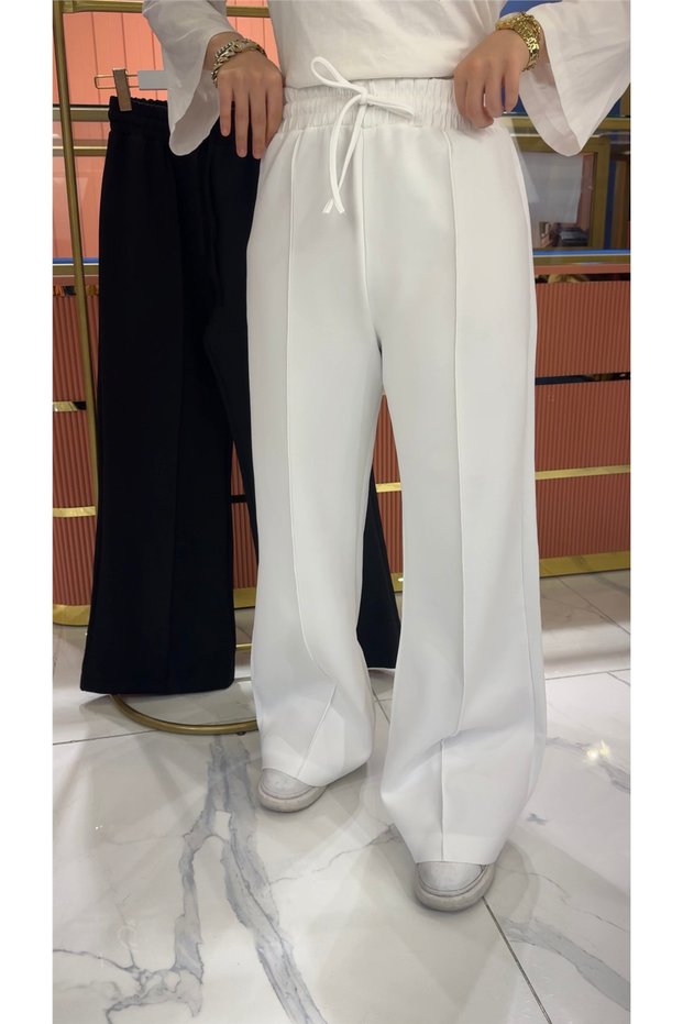 Scuba Long Pants White