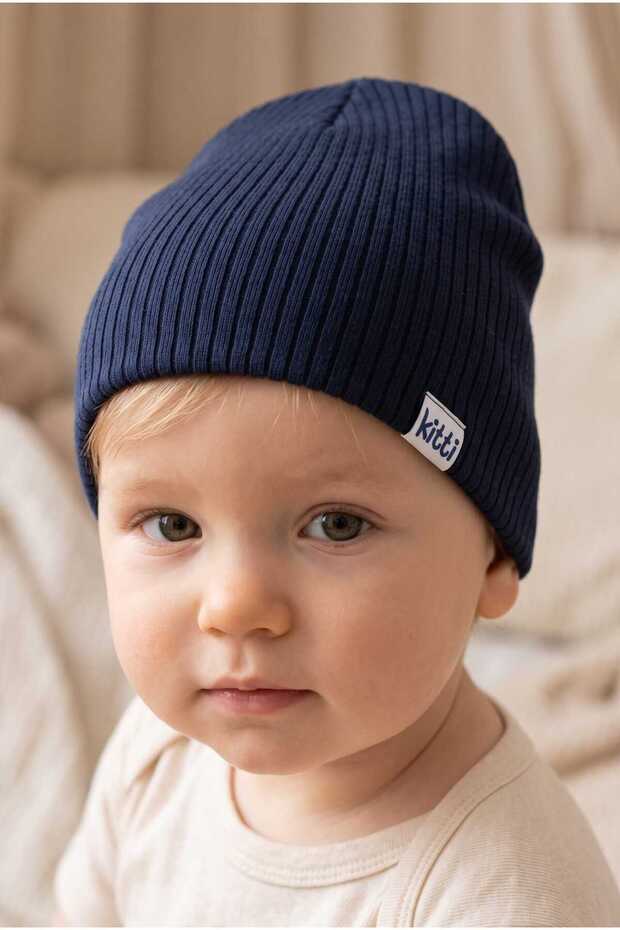 Kitti 0-12 Months Baby Boy & Child Combed Cotton Beanie