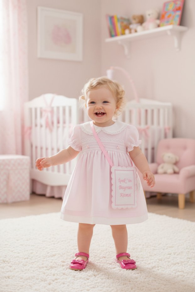 Petunia Baby Girl Dress 6–24 Months