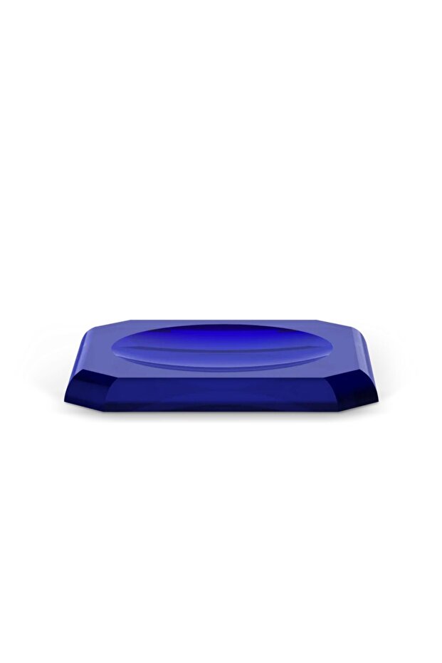 Kristall Soap Dish/Tray, 23X13Cm - Blue