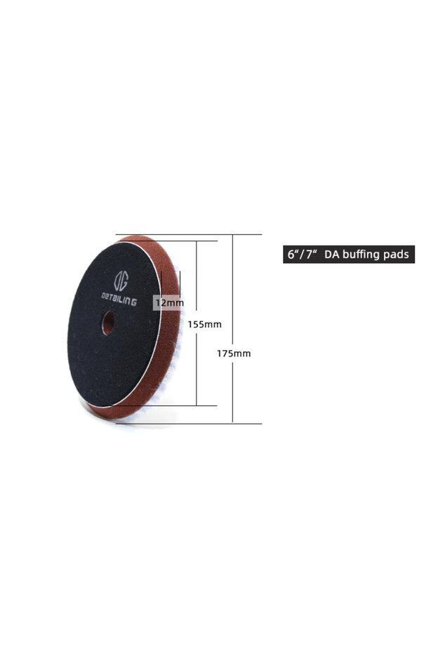 1pcs 6inch DETAILING 3"/5"/6"Microfiber Cutting Wax Removal Pad Microfiber Polishing Pad Detailing