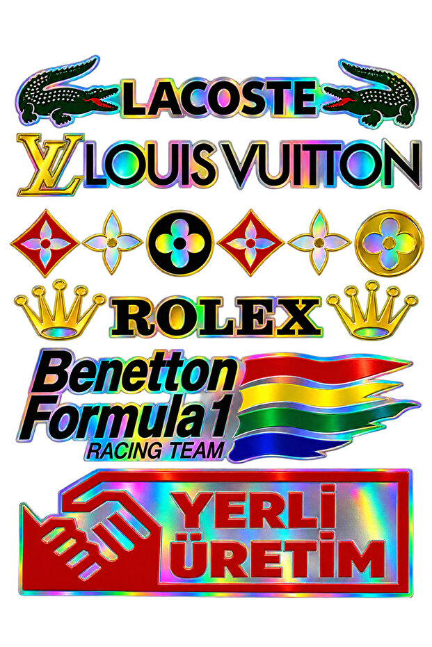 Hologram Sticker Set Vehicle Sticker/ Bicycle Sticker/ Motorcycle Sticker
