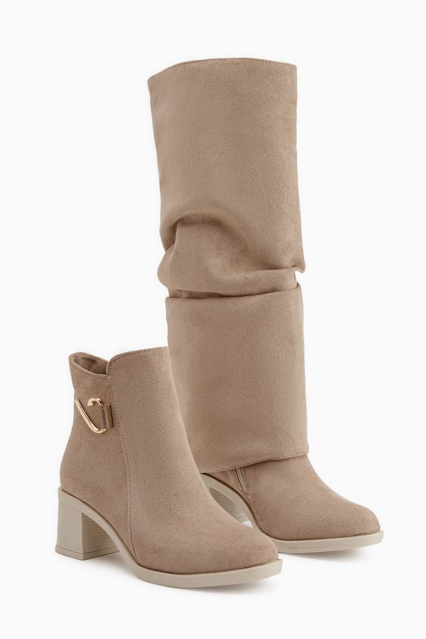 Natalia Mink Suede Women's Boots - Boots