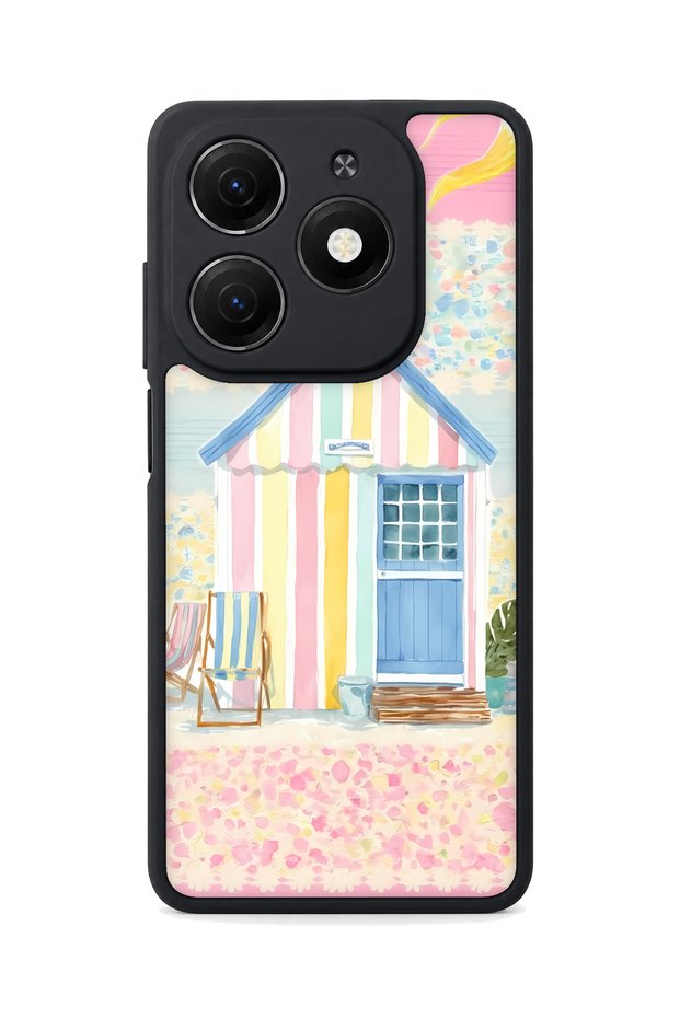 Spark 20 Compatible Beachcottage Patterned Camera Protected Shockproof Case