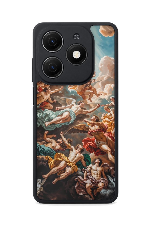 Spark 20 Compatible Fresco Patterned Camera Protected Shockproof Case