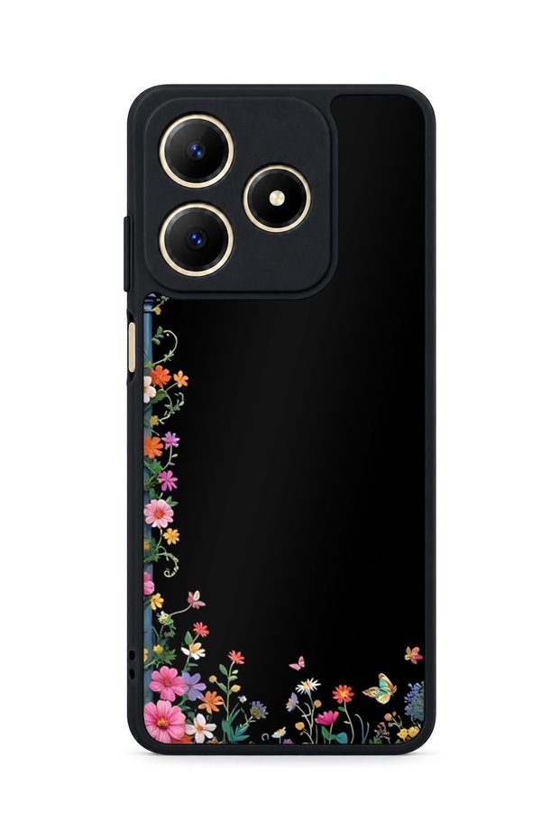 حافظة مقاومة للصدمات متوافقة مع مصباح Realme C61 ومضادة للصدمات مع حماية للكاميرا