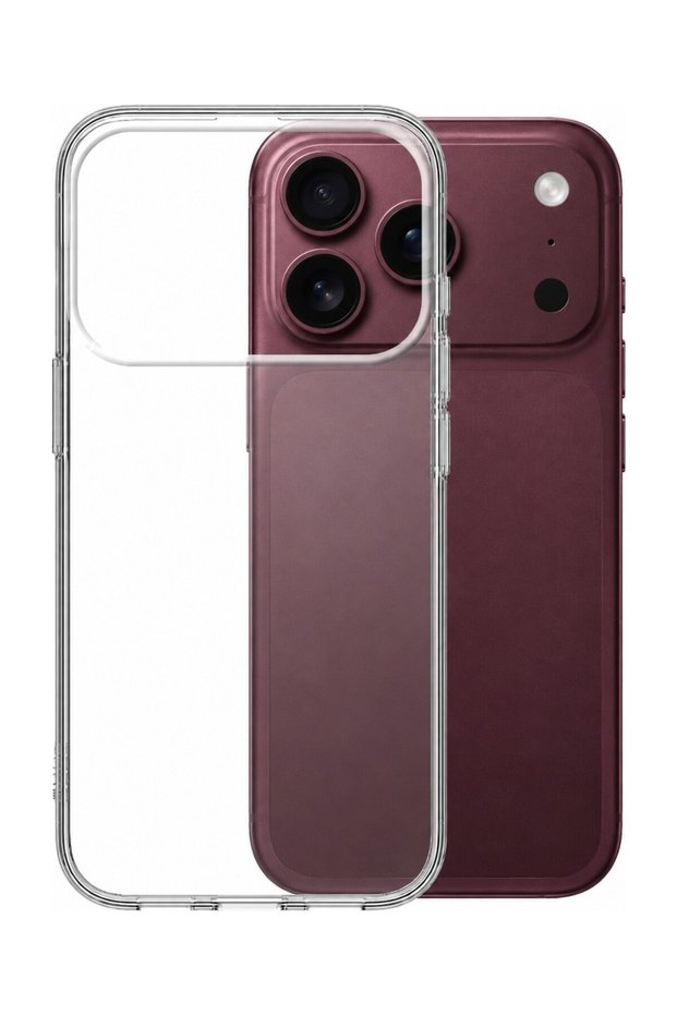 حافظة فاخرة شفافة ومرنة من السيليكون فائقة النحافة متوافقة مع هاتف iPhone 18 PRO MAX