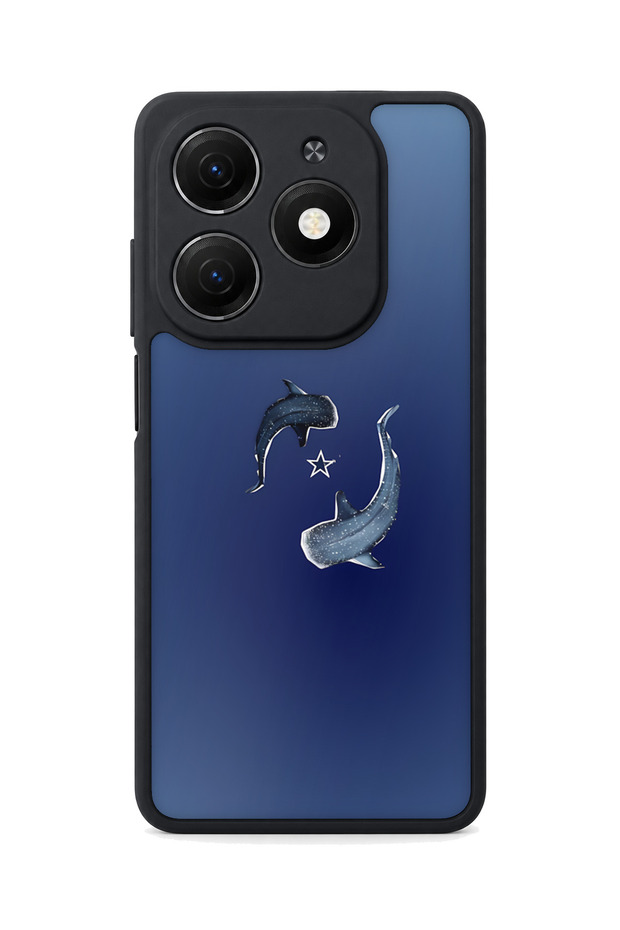 Spark 20 Compatible Blue Whale Patterned Camera Protected Shockproof Case