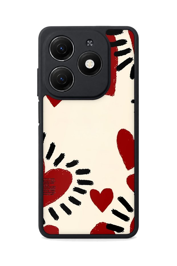Spark 20 Compatible Heart Patterned Camera Protected Shockproof Case