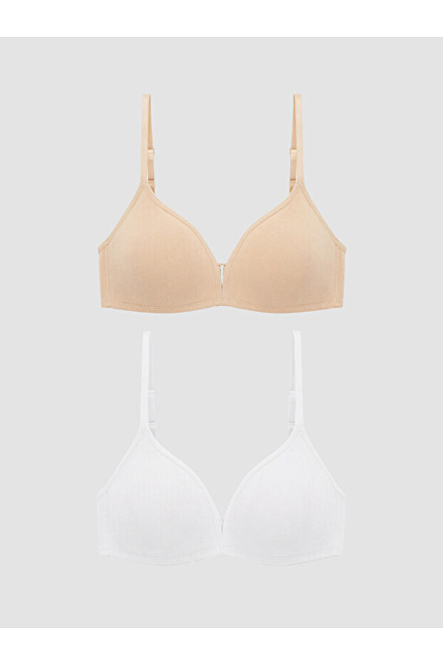 Timeless Clothing & Timeless Choices No Underwire No Padding First Bra 2-Pack