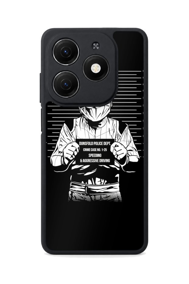 Spark 20 Compatible Racer Patterned Camera Protected Shockproof Case