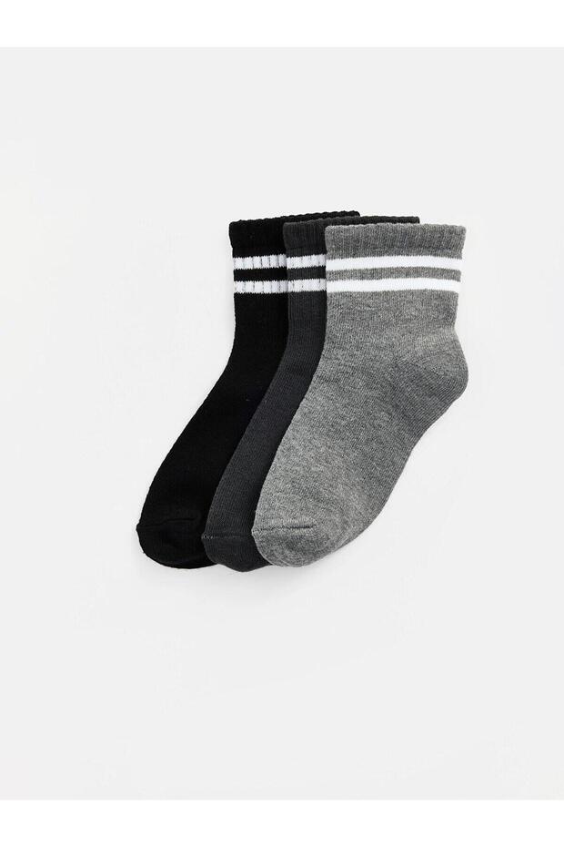 Striped Boys' Socks (W6)