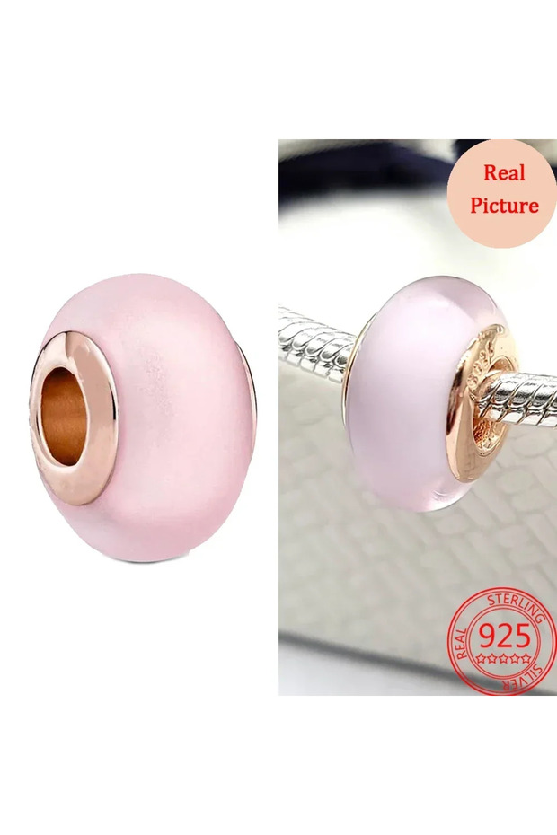 AMC0063 Colorful Murano Glass Beads Glass Ripple Charm Wavy Glass Bead Charms Fit Brand Bracelets Wo
