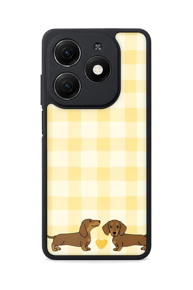 Spark 20 Compatible Dachshund Patterned Camera Protected Shockproof Case