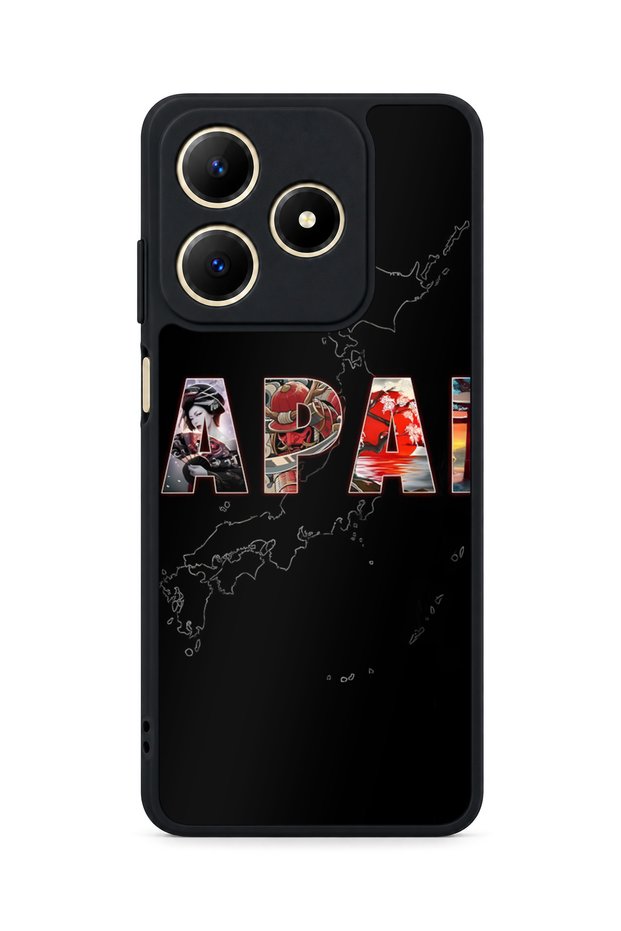 حافظة مقاومة للصدمات متوافقة مع كاميرا Realme C61 ذات النمط الياباني