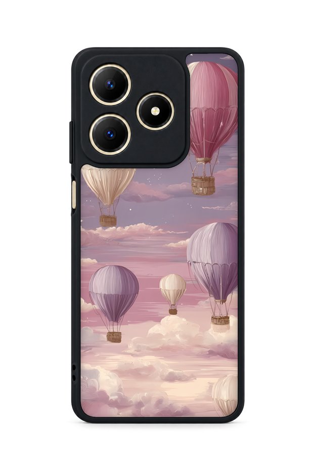 حافظة مقاومة للصدمات متوافقة مع كاميرا Realme C61 ذات نمط بالون واقٍ