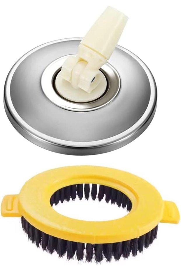 Spin Mop Replacement Base and Scrub Brush for 360° Spin Mop Replacement Round shape spin mop Standar