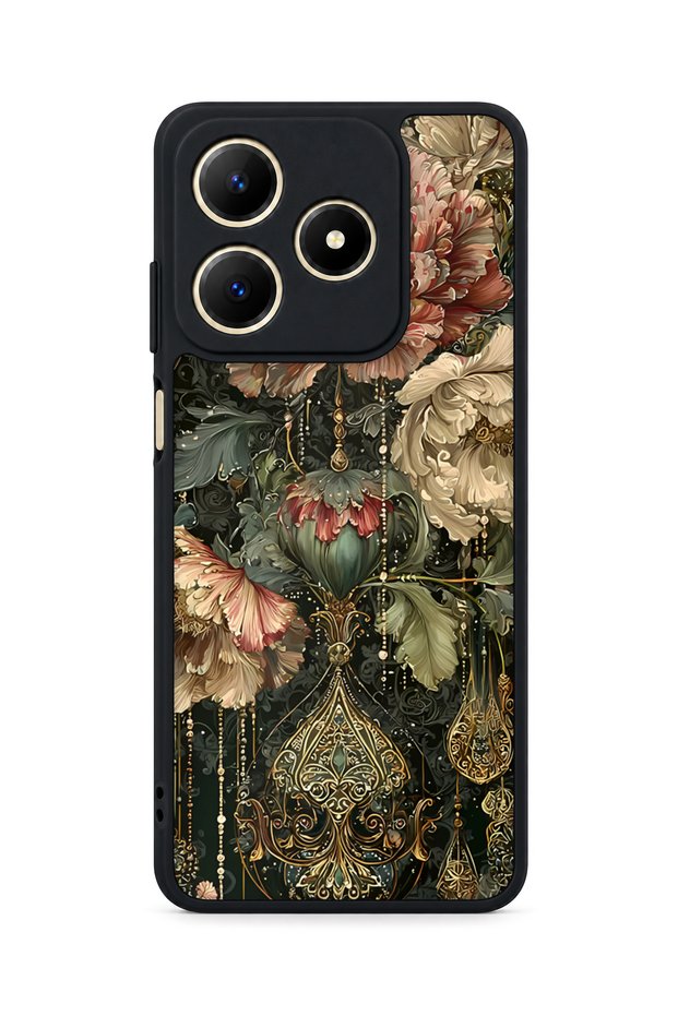 حافظة مقاومة للصدمات متوافقة مع كاميرا Realme C61 ذات نمط Peoni