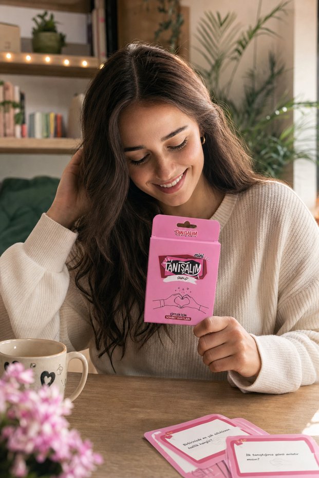 Let's Get Acquainted Mini Relationship Chat Cards Game for Couples