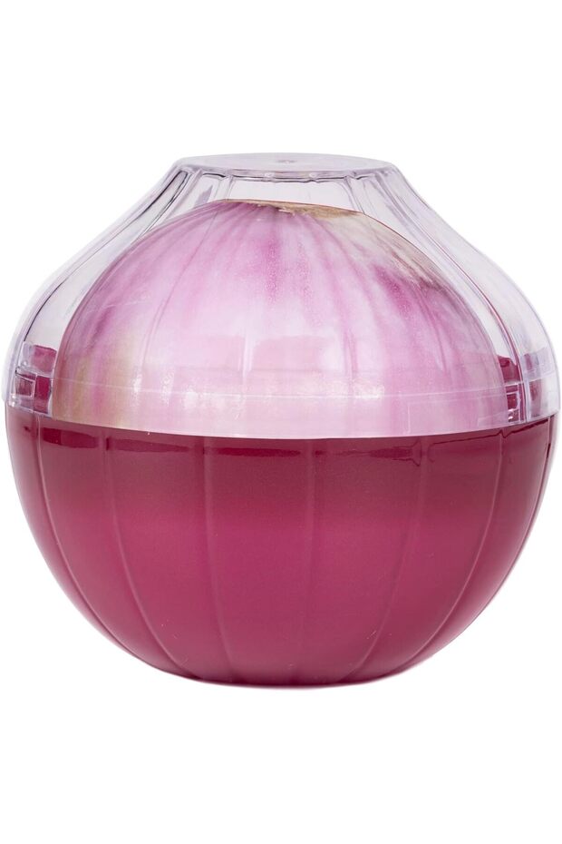 Reusable Onion Keeper and Storage Container for Refrigerator,Fresh-Keeping Vegetable Saver with Transparent Lid