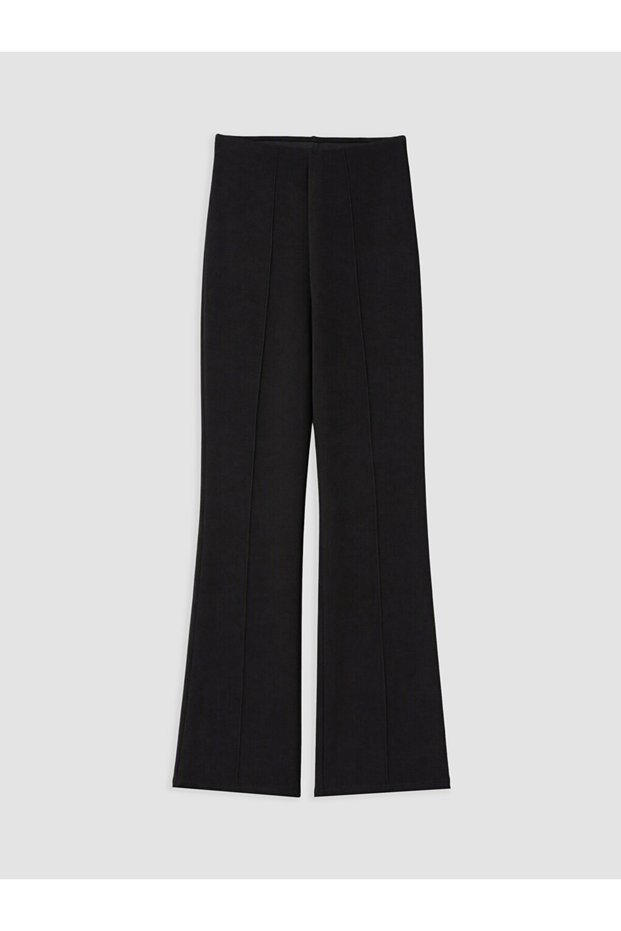 Black Spanish Flare Soft Touch Women's Trousers