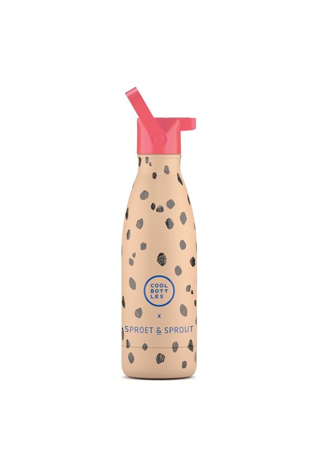 The Kids Bottle Chocolate Chips Thermos Water Bottle with Straw 350 ml