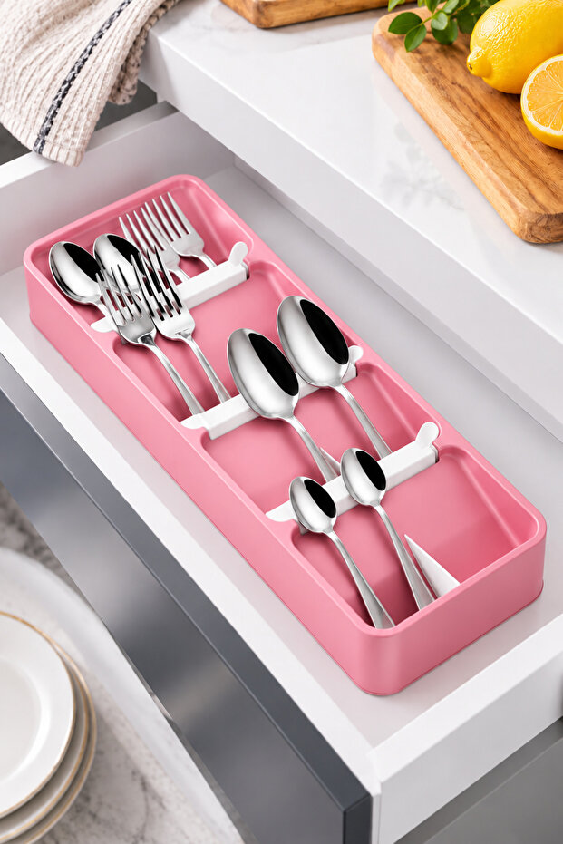 Drawer Spoon Holder Practical Space-Saving Spoon Holder 13X38,5Cm Ra591