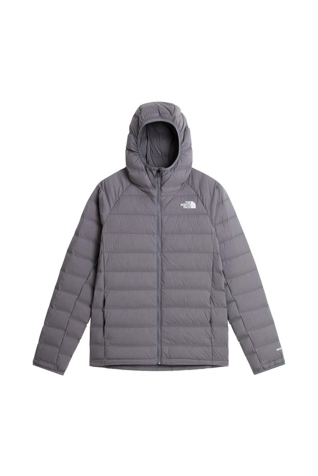 M Abseil Stretch down Hoodie Men's Jacket Nf0A8J5D0Uz1 Gray-L