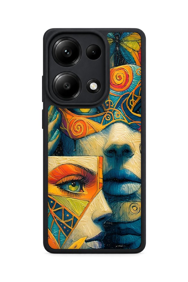 حافظة Redmi Note 13 Pro 4G متوافقة مع القناع ومقاومة للصدمات مع حماية للكاميرا