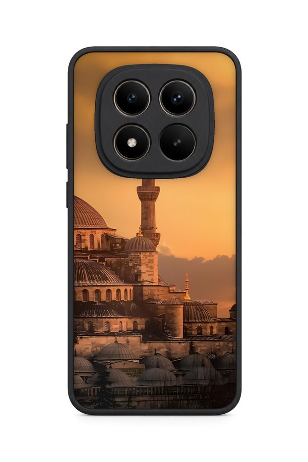 حافظة مقاومة للصدمات متوافقة مع هاتف Redmi Note 15 Pro Plus 5G مع نمط تاريكامي لحماية الكاميرا