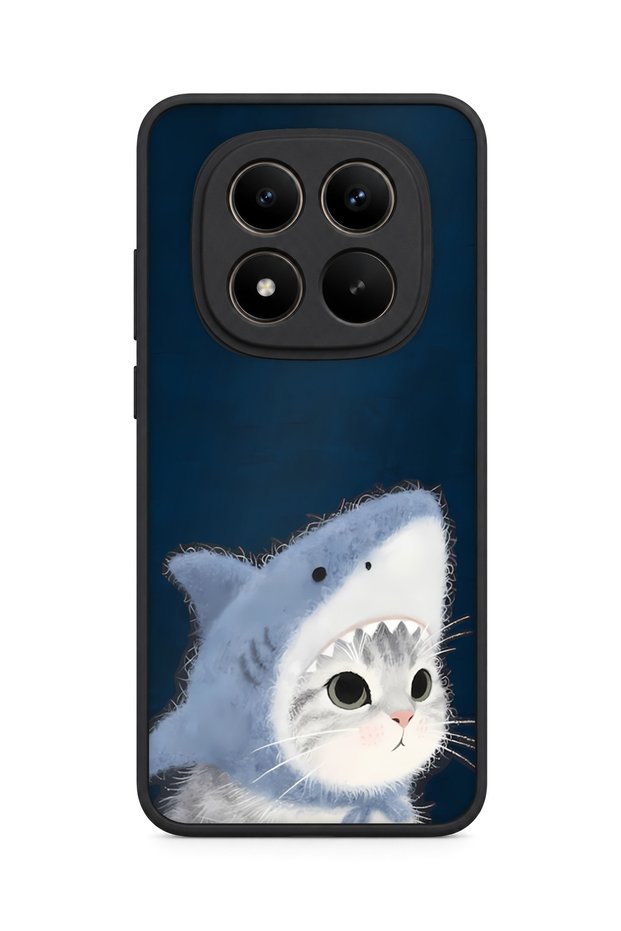 حافظة مقاومة للصدمات متوافقة مع Redmi Note 15 Pro Plus 5G مع حماية للكاميرا بنمط SharkCat