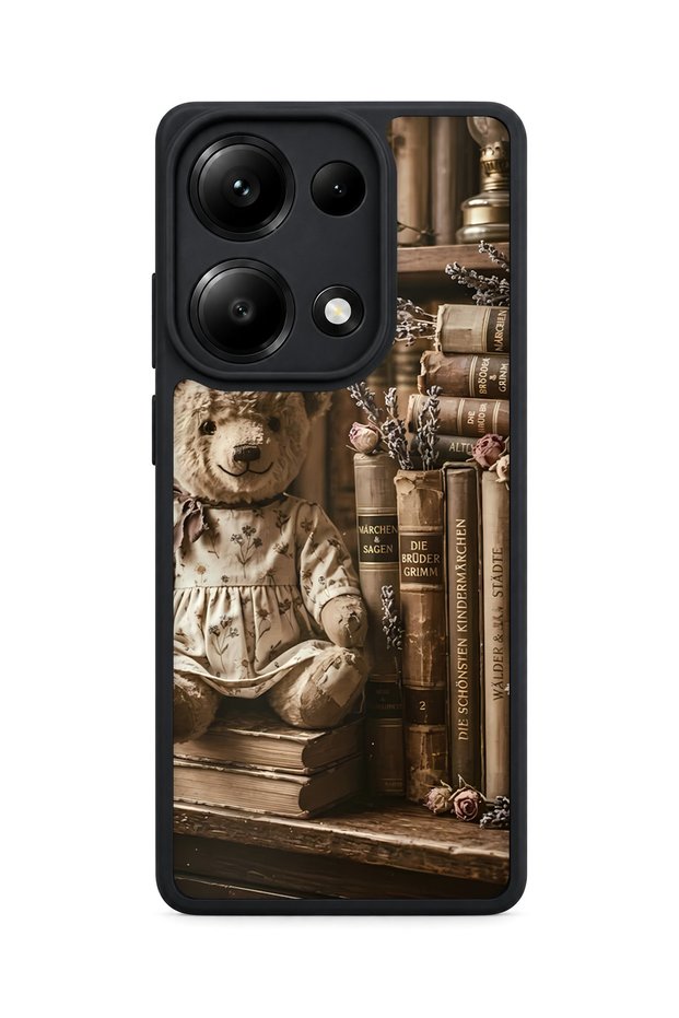 حافظة Redmi Note 13 Pro 4G متوافقة مع نمط تيدي ومقاومة للصدمات مع حماية للكاميرا