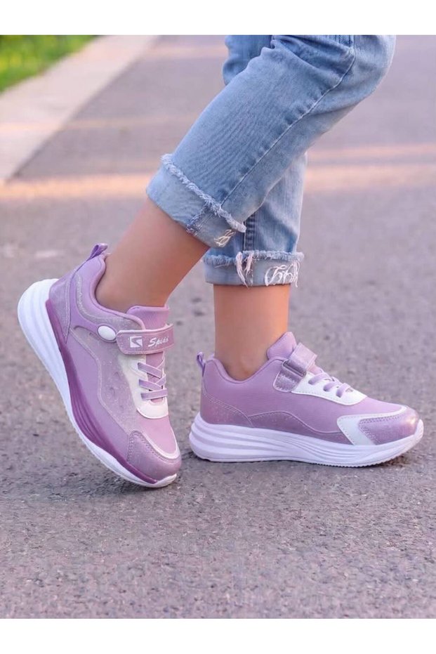 Girls' and Boys' Comfortable Double-Stitched Sports Shoes Sneaker Rcn-00103
