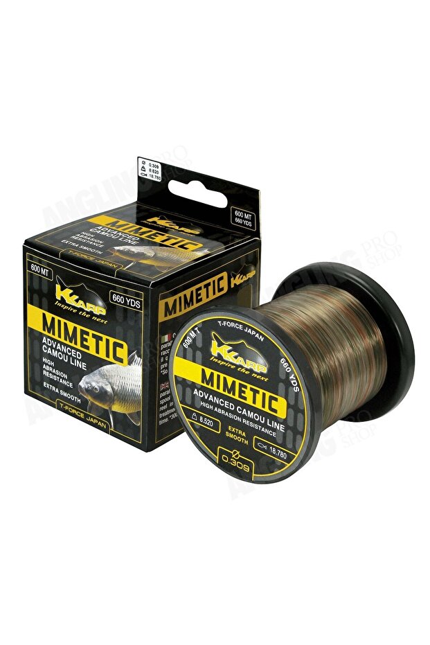 Mimetic 1200m Mono Carp Fishing Line 0.405mm (177263217)