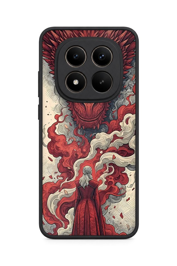 Redmi Note 15 Pro Plus 5g Compatible Dragon Pattern Camera Protected Shockproof Case