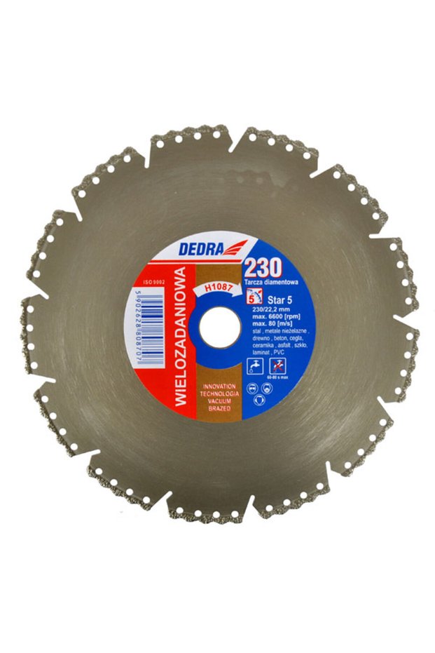 Disc diamantat cu segmente 230mm 22.2
