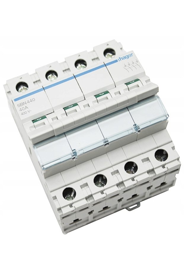 Deconector modular Hager 4P 100A SBN490