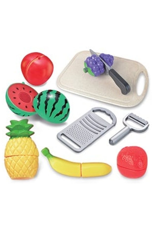 Artificial Plastic Fruit with Chopper & Accessories